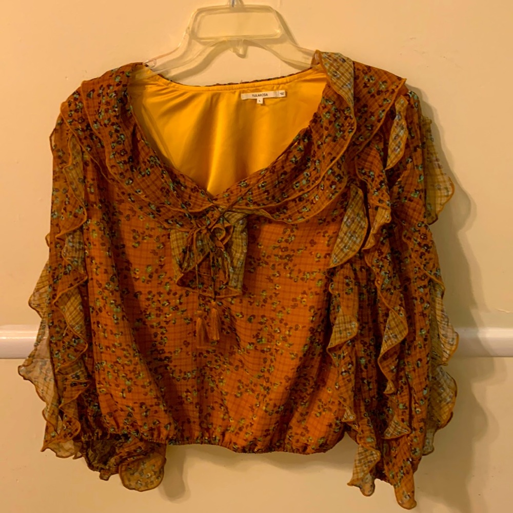 Tulorosa top, like new